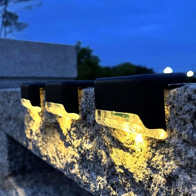 SolarGlow – Selvlysende lamper for trapp og hage