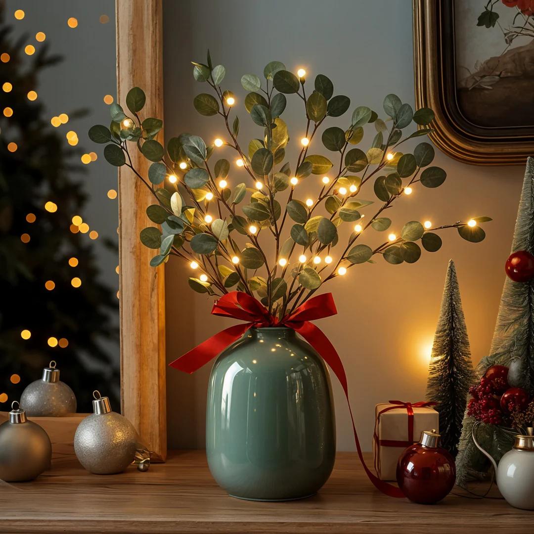 Glow Olive Branch | Fra naturlig til stilren – helt uten ledninger eller installasjon